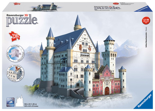 Neuschwanstein Castle 3D Puzzle