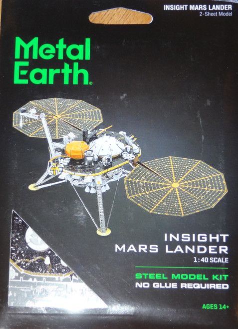 Insight Mars Lander Metal Earth 