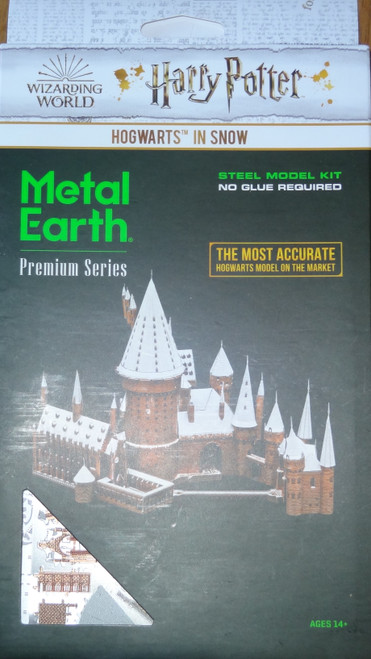 Premium Metal Earth Build - Hogwarts In Snow 