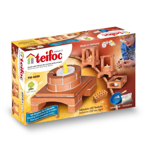 LED Tealight Teifoc Brick & Mortar  Building Kit