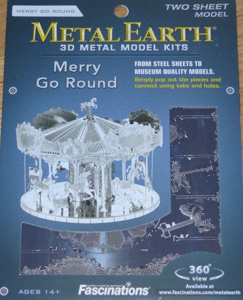 Merry Go Round Metal Earth 