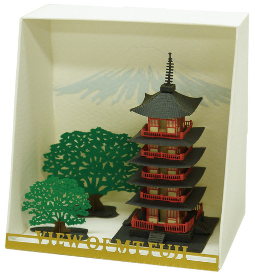 Five Story Pagoda Paper Nano