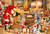 Santa's Workshop XL Wooden City Puzzle