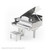 Grand Piano Musical Instrument Metal Earth 