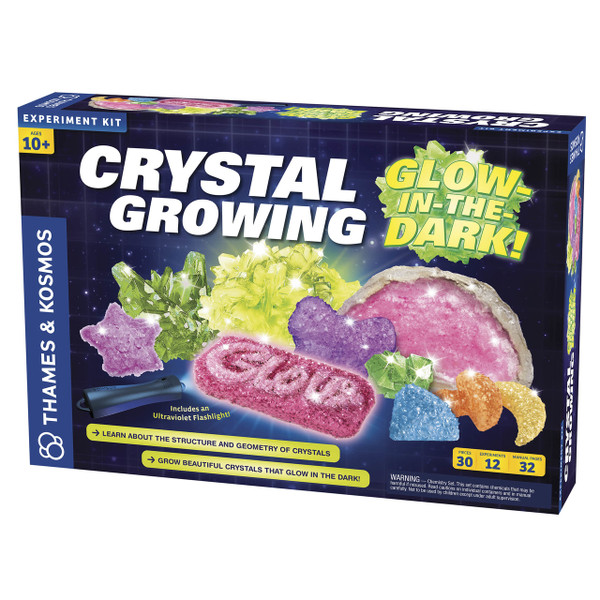 Crystal Growing Glow-in-the-Dark Experiments and Crafts Kit