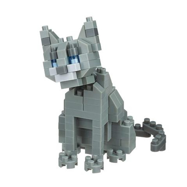 Russian Blue Cat Nanoblock