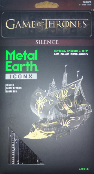 Silence Game of Thrones ICONX 3D Metal Model Kit 