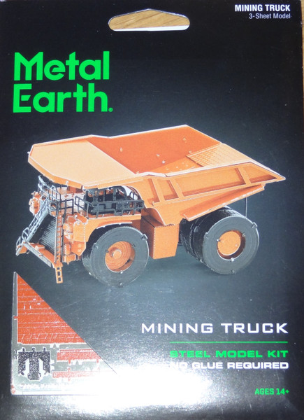 Mining Truck Metal Earth 