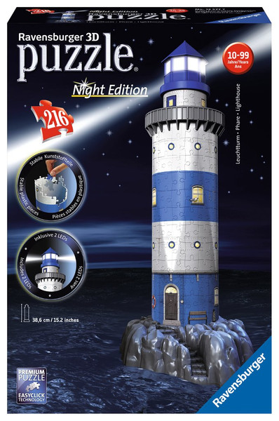 Lighthouse 3D Puzzle Night Edition