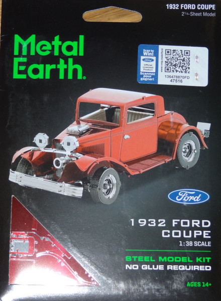 Ford 1932 Coupe Metal Earth  