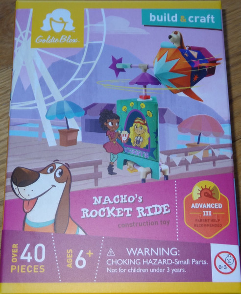 Nacho's Rocket Ride Construction Toy GoldieBlox