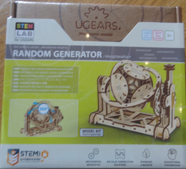 Random Generator STEM Lab UGEARS