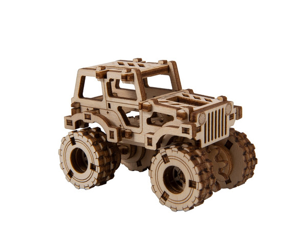 Monster Truck 1 Superfast Wooden City