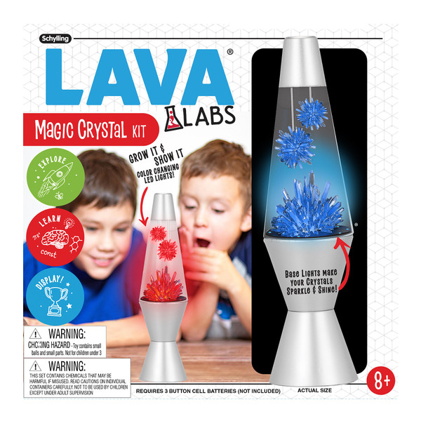 Lava Labs Magic Crystal Kit Science Project Kit