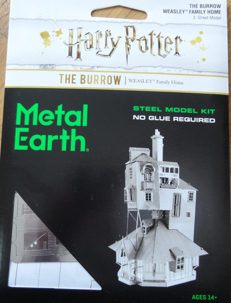 The Burrow Harry Potter Metal Earth 