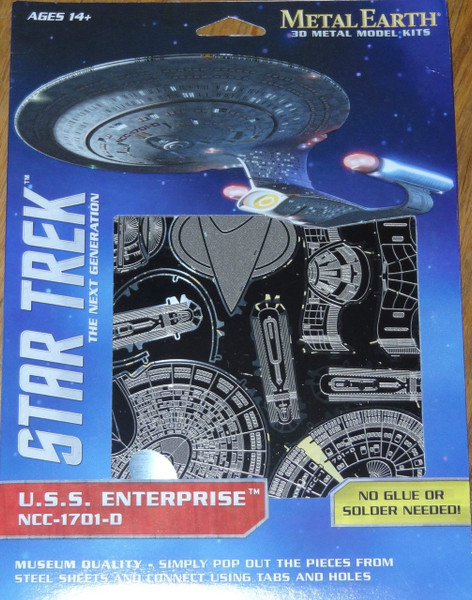 NCC-1701-D Star Trek Metal Earth 