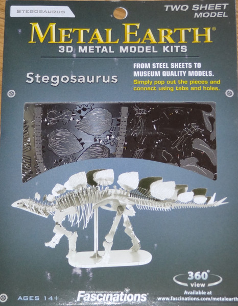 Stegosaurus Dinosaur Metal Earth 