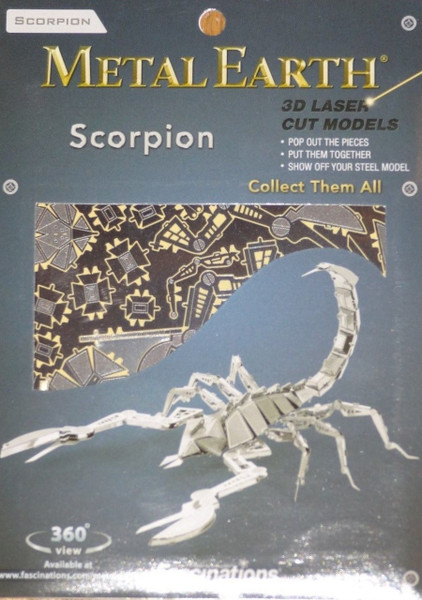 Scorpion Metal Earth 