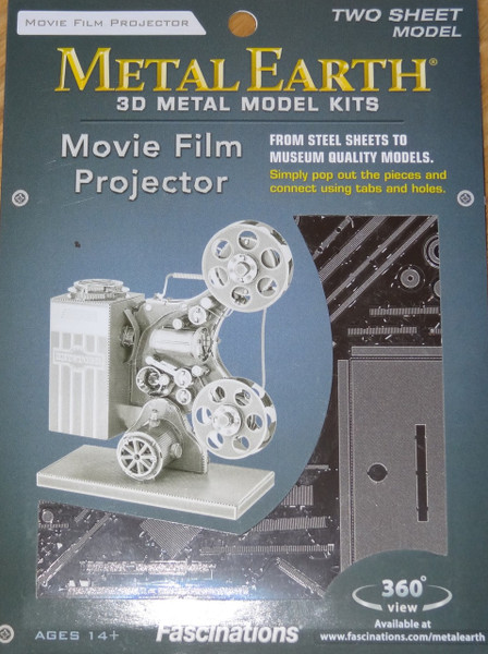 Movie Projector Metal Earth 