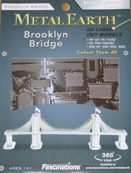 Brooklyn Bridge Metal Earth 