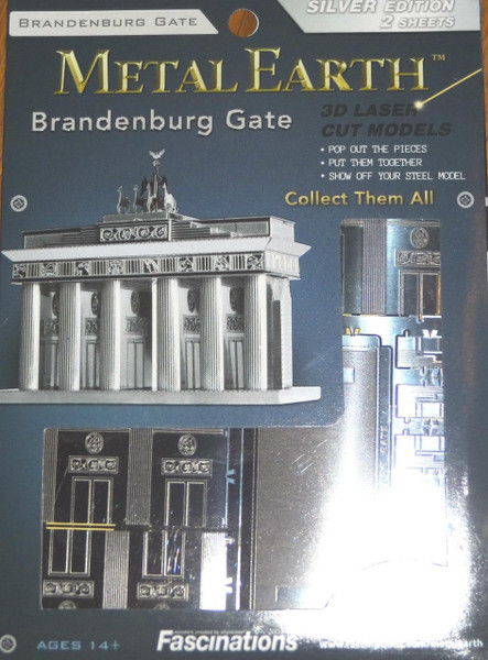 Brandenburg Gate Metal Earth 