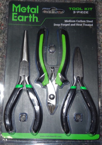 3 Piece Metal Earth Tool Kit 