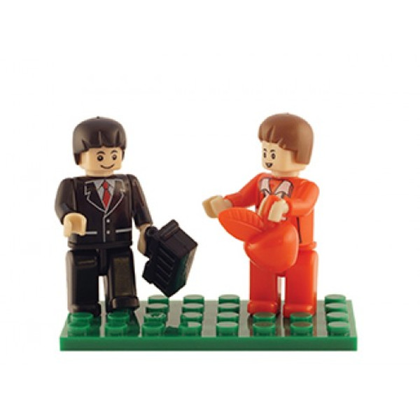 Urban Set of 2 Mini Figures BricTek