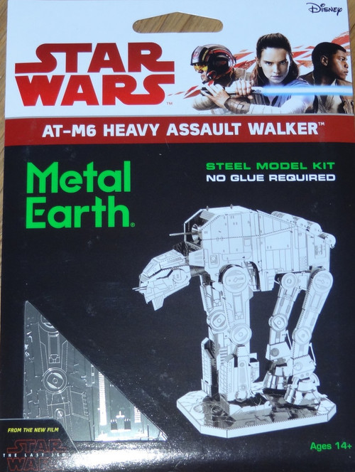 【at】Star Wars : The Making of 5 / 6 AT-M6 Heavy Assault Walker Star Wars Metal Earth - Corner