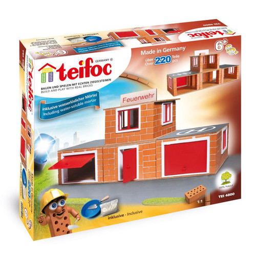 Small Garden Teifoc Brick & Mortar Building Kit - Corner Pockets