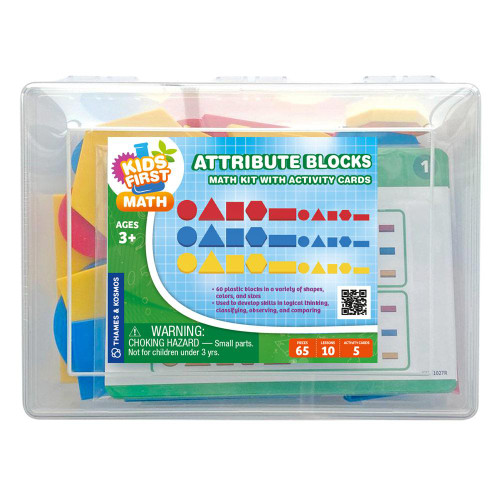Attribute Blocks Kids First Math Kit - Corner Pockets