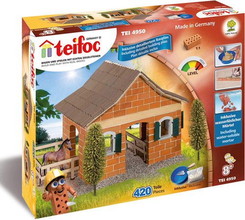 Big Stable Teifoc Brick & Mortar Building Kit - Corner Pockets