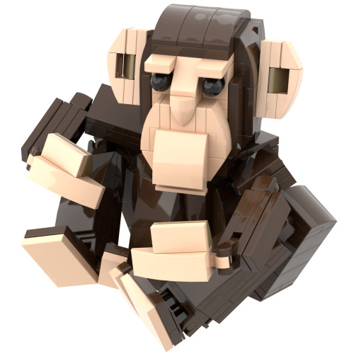 Eastern Chimpanzee The Atom Brick - Corner Pockets