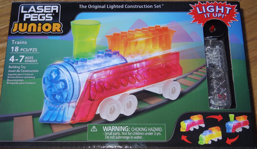 laser pegs train