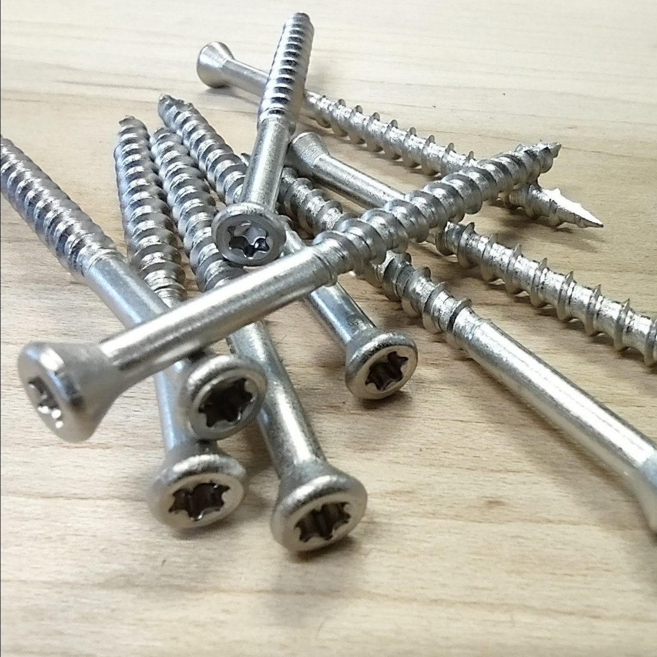 Stainless Trim Head Finish Screws