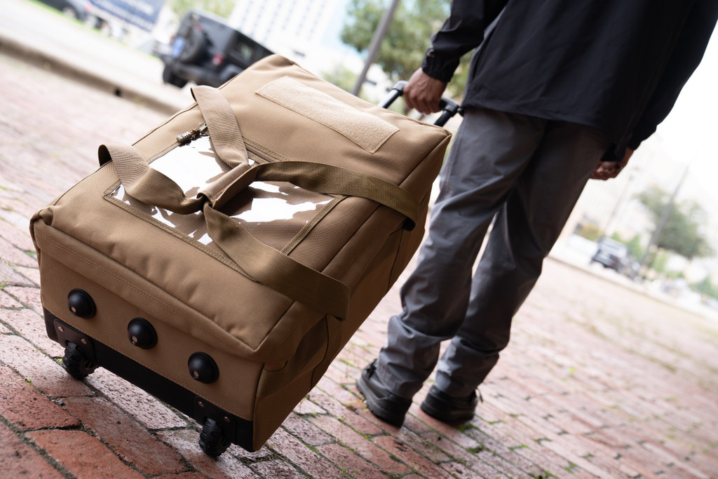MINI BUFFALO ROLLING DUFFEL BAG, 24.5 INCH - Flying Circle Gear