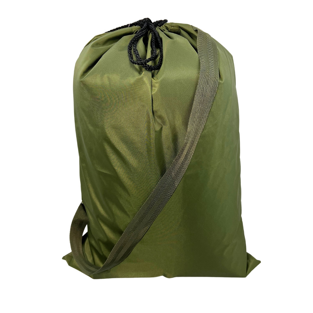 Olive Green Nylon Hold All