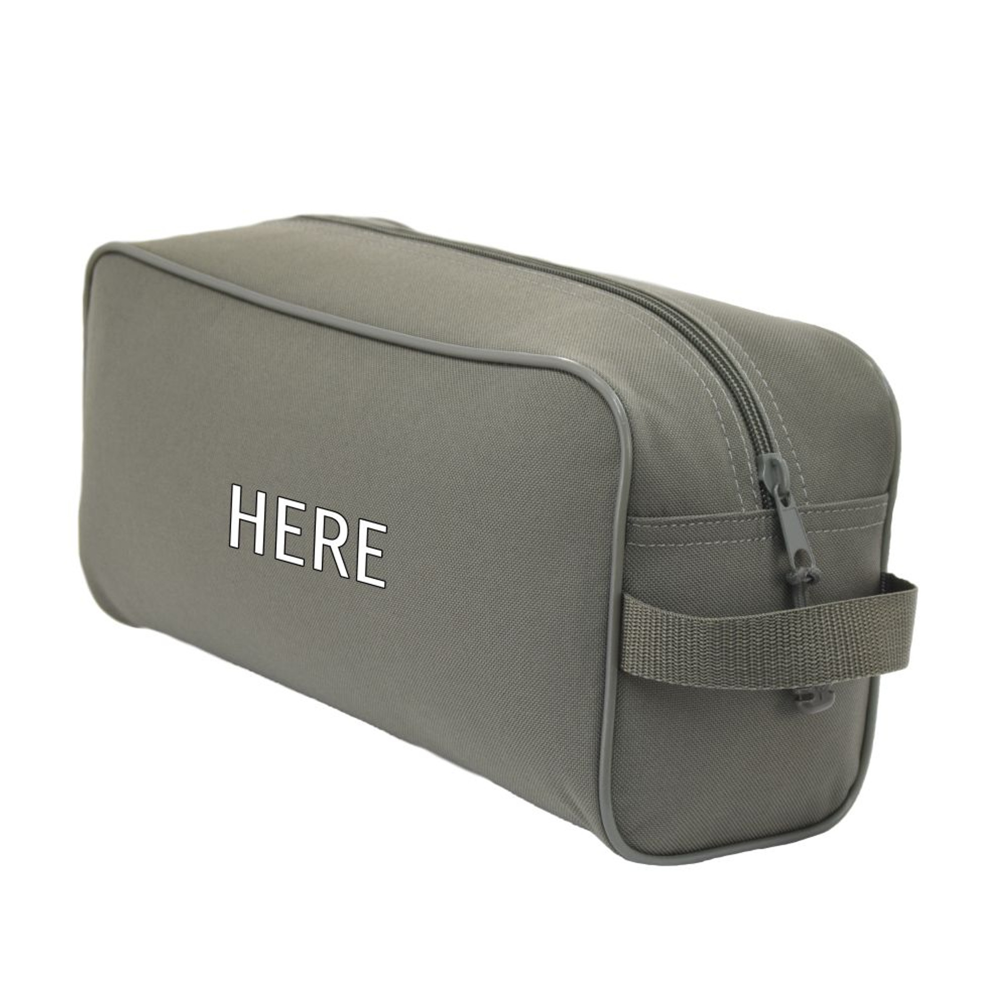 Double Zip Toiletry Bag | ROYCE New York