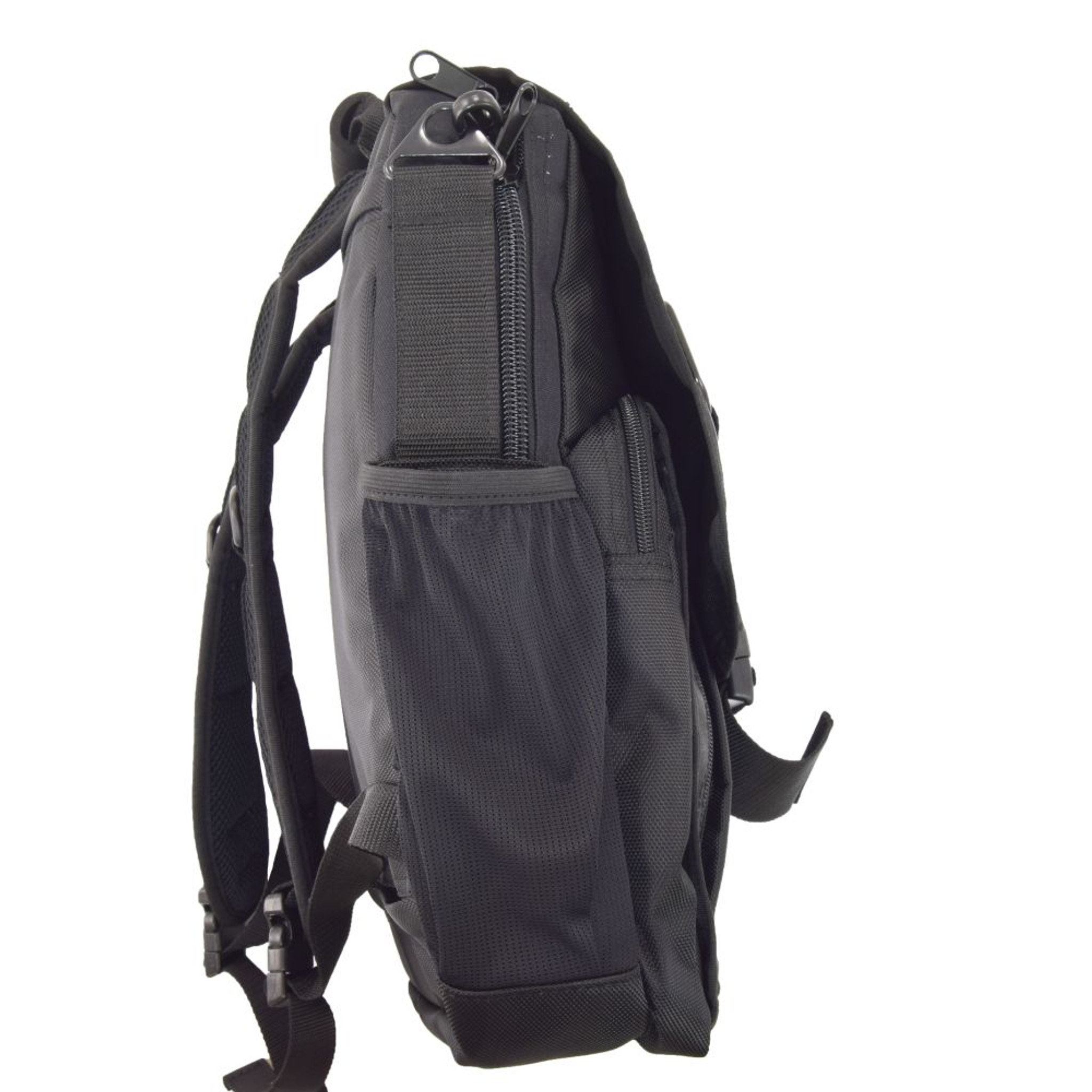 Backpack with side on sale pockets