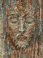 Roberto Anselmi 'At Peace' - Jesus Giclee on Canvas