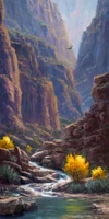 Fred Choate "Canyon Cathedral"
