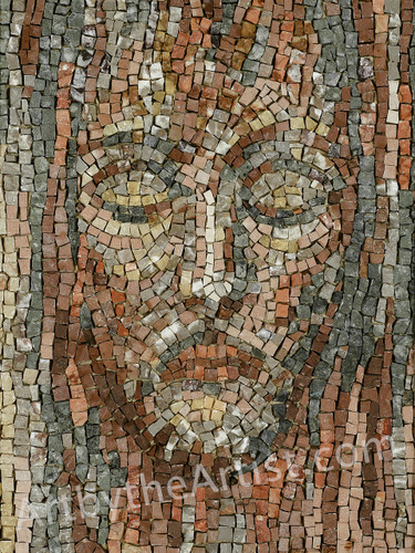 Roberto Anselmi 'At Peace' - Jesus Giclee on Canvas