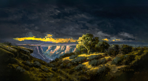 Fred Choate "Snake River Sunset"