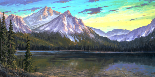 Fred Choate "Stanley Lake II"