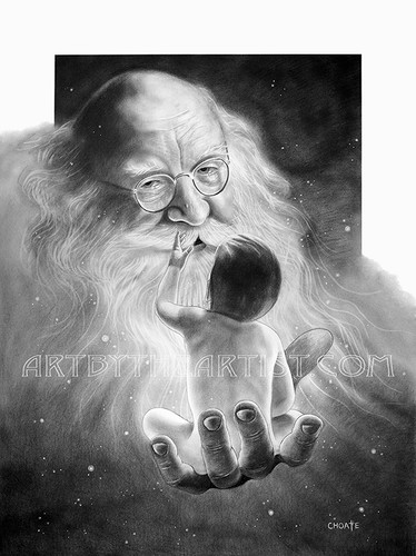 Fred Choate 'Handle with Care' Giclee on Canvas Signed