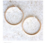 Layla Hoop  Earrings- Rose Gold