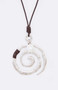 Rena  Leather Cord Pendant Necklace