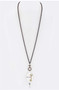 Rena -Believe - Leather Cord Pendant Necklace