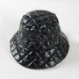  Puffer Bucket  Hat-Black