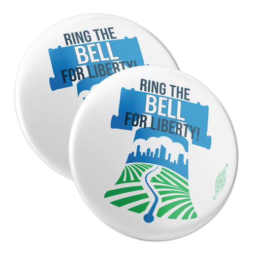 Ring The Bell (2.25" Pin-Back Button -- Pack Of Two!)