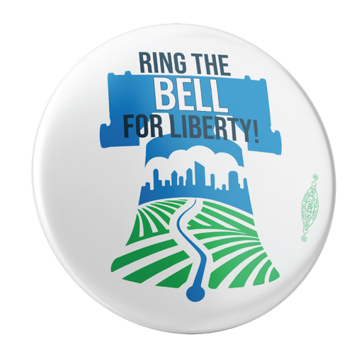 Ring The Bell (2.25" Pin-Back Button -- Pack Of Two!)